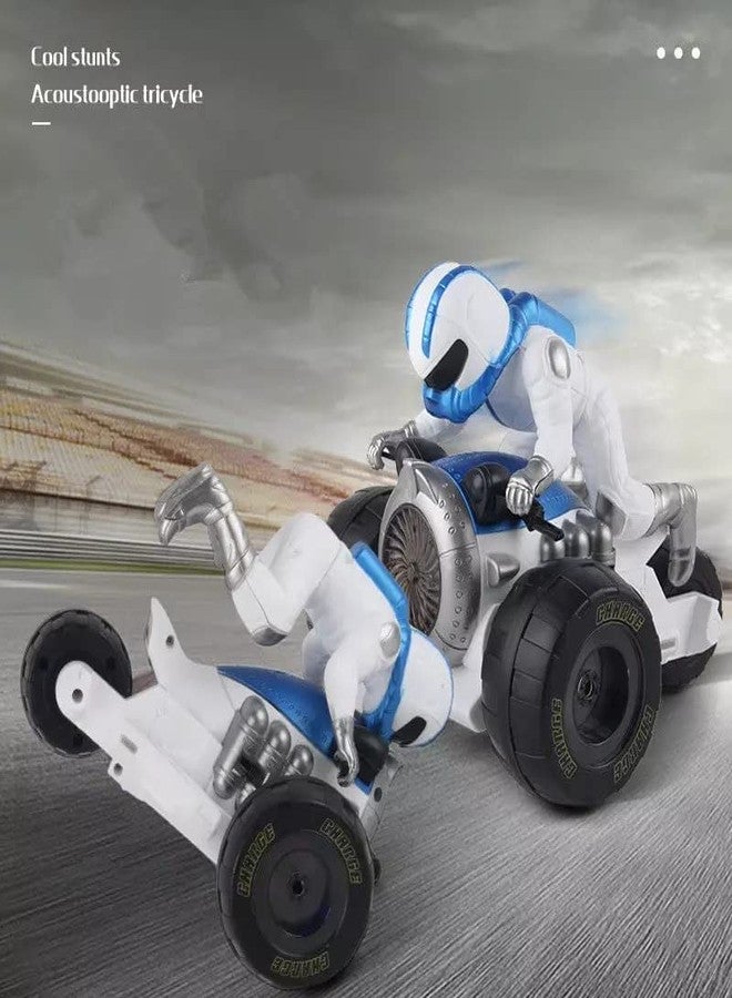 plutofit Rotating Stunt Musical Motorcycle 360° Rotating Racing Rc Motorbike With Music|Riding Figure Car Toys|Best Gift For Kids|Multicolor - Image 5